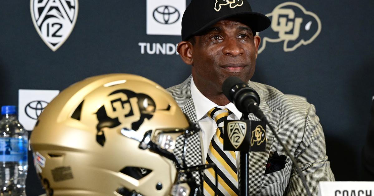 University Of Colorado Names Former NFL Star Deion Sanders As Head ...